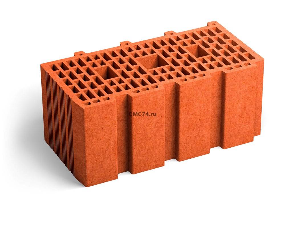 Керамический блок поризованный Porikam стеновой 14,3НФ (510*250*219 мм) М100
