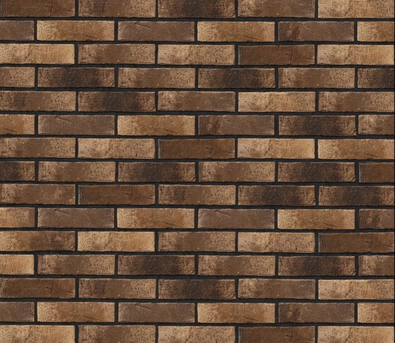 Кирпич облицовочный керамический Мангейм Сепия 0,7НФ 250*85*65 мм М175 (КС-Керамик)