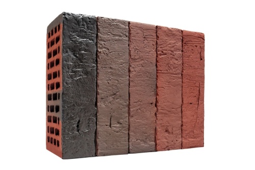 Кирпич облицовочный керамический "Аренберг"  ручная формовка 0,7НФ 250*85*65 мм М150 (КС-Керамик)