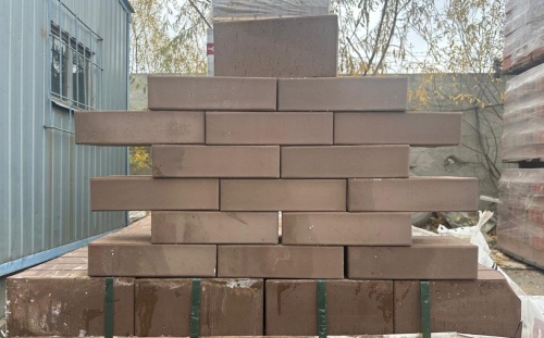 Акция.Кирпич печной полнотелый Коричневый 1НФ 250*120*65 мм (КС-Керамик)